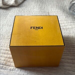 Fendi Mustard Yellow Box